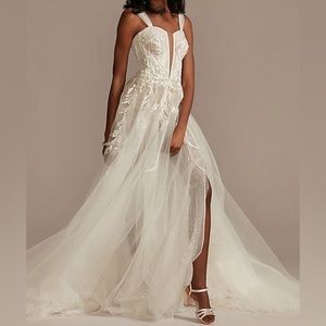 NWT Galina Signature Wedding dress size 16W.